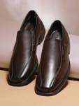LIBERTY Fortune ECO-02E Non Lacing Slip on Formal Shoes | Soft & Comfortable TPR Sole Oxford For Men  (Brown , 9)- Flipkart