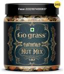 GO GRASS International Healthy Nutmix | 10+ Mix Dry Fruits | Ready to eat | Assorted Nuts  (1 kg)- Flipkart