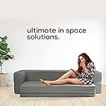 Coirfit Smart Homes Snoozy Three Seater, 5′ X 6′ Feet Folding Sofa Cum Bed – Perfect- Amazon