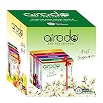 AIRODO Air/Room Freshener Magic Rose, Just Jasmine, Lovely Lavender & Citrus Blast Blocks with long lasting Automatic Fragrance Booster Lasts Up to 30 Days (Pack of 4,50gm)- Amazon