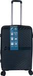 F Gear Small Cabin Suitcase (51 cm) 4 Wheels – STV PP02 20″ Dark Blue – Blue- Flipkart