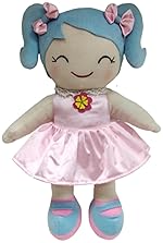 NATKHAT Satin Soft Doll with Printed Dress – 45cm | Adorable Plush Toy for Kids | Soft and Cuddly Stuffed Doll | Ideal Gift- Amazon