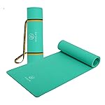 WiseLife Classic TPE 10 MM Yoga Mat with Yoga Strap for Men & Women | Extra Thick, Long & Wide Non-Slip, Anti-Tear Exercise Mat- Amazon