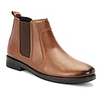 NARKI Leather Chelsea Boots for Men|Soft Cushioned Insole, Slip-Resistance- Amazon