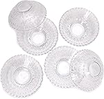 Somil Multi-Purpose Tableware Snack/Veritable Serving Bowl Set of 6, Glass, Clear, Round (BowlT-D6.f)- Amazon