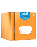 TARGET PUBLICATIONS Big Square Ruled Notebooks | Square 9 mm | 76 Pages | Hard Brown Cover | 15.5 cm x 19 cm Approx | Maths Exercise Small Grid Notebooks | Pack of 18 Books | GSM 57- Amazon