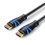 BlueRigger 8K HDMI 2.1 Cable (6FT, 8K 60Hz HDR, 4K 120Hz, High Speed 48Gbps with Ethernet, eARC, 3D, HDCP 2.3) – Compatible with PS5, Xbox, Roku, Apple TV, Switch, PC- Amazon