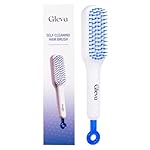 Gleva Self Cleaning Detangling & Styling Brush, Anti Static Massage Comb, Hair Comb- Amazon