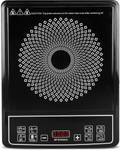 Sansui 1600 W Induction Cooktop Push Button  (Black, Smart Cook -1600)- Flipkart