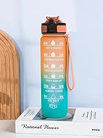 RichAxis Motivational 1L Water bottle Sipper water bottles for adults and kids plastic bottle- Amazon