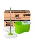 Scotch Brite Green & White Contemporary Matte Bath Accessories Set- Myntra