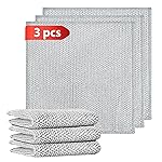 Oblivion Multipurpose Wire Dishwashing Rags 20x20cm | Steel Wire Dish Cloth | Microfiber Cleaning Cloth | Kitchen Cleaning Clothes | Cleaning Tools | Wire Cleaning Cloth- Amazon