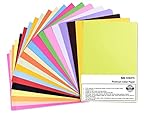 OFIXO (Pack of 50 Sheets) Colour Printing Papers/Art and Craft Paper / A4 Sheets Double Sided Coloured Mix (Assorted) 10 Colors x 5 Sheets Each Colour)- Amazon