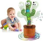 SHRIBALAJITOYS Dancing cactus Toy Talking Repeat Bluetech Singing Toy 120 Songs  (Green)- Flipkart