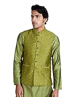 Amazon Brand – Symbol Men Lightweight Nehru Jacket- Amazon