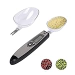 Ant AEKSS10 Digital Food Measuring Scoop Scale – Electronic Kitchen Measuring Spoon Scale for Cooking Baking – Smart Adjustable Measure Cup- Amazon