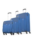 Aristocrat Pack of 3 Striker Printed Trolley Suitcases – Cabin, Large & Medium- Myntra