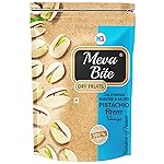 MevaBite Roasted and Salted Pistachios Pouch Pack | 100% Pure and Organic Dry Fruit and Nuts | Gluten Free | Rich in Proteins, Nutrients (California Pistachios, 200 Grams)- Amazon