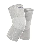 Wonder Care Bamboo Knee Sleeves for Men/Women, Knee Support for Running, Gym, Badminton, Sports, Compression Knee Sleeves | Perfect Knee Brace- Amazon