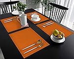 Homitecture Pure Cotton Heat Resistant Table Mat Placemats Heat Pad for Kitchen Table Coffee Table Dining Table Hot Pot Holders Dining Table Accessories- Amazon