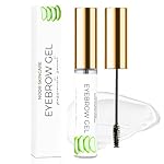 Noor Skincare Clear Eyebrow Gel & Transparent Mascara | Brow Fixer & Setting Gel | Waterproof & Provides Hold upto 8 hours | Zero residue & Lightwieght | 60 day pack (5 gm)- Amazon