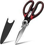 Carrot – Kitchen Scissor for General Use, Heavy Duty Kitchen Raptor Meat Shears, Cooking Scissors, Stainless Steel Multi-Function Scissors- Amazon