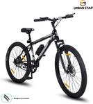 Urban Star DELTA 26T MTB Bicycle without Gear Single Speed with FS DD Brake 26 T (inch) Mountain Cycle  (Single Speed, Black, Only Front Suspension)- Flipkart
