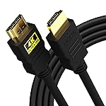 Sounce 1.5 Meter High-Speed HDMI Cable – Hdmi Arc Enabled | 64 Gbps | 4K 120Hz | 1080P 240Hz | Strong & Durable | Supports Up To 32 Audio Channels | Gold Plated | 1.5 Meter, Black (Pack of 1)- Amazon