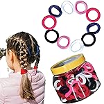 TEMPERIA (100 pcs) Hair Rubber Band- Amazon
