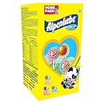 Alpenliebe Pop Assorted Lollipop (Orange, Strawberry & Caramel Flavour)- 384 Grams Pack (48 Pieces)- Amazon