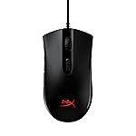HyperX Pulsefire Core RGB USB Gaming Mouse, Software Controlled RGB Light Effects & Macro Customization, Pixart 3327 Sensor up to 6200DPI, 7 Programmable Buttons-Black (4P4F8AA)- Amazon