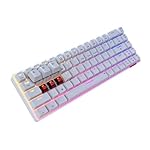 Portronics Hydra 10 Mechanical Wireless Gaming Keyboard with Bluetooth 5.0 + 2.4 GHz, RGB Lights 16.8 Million Colors, Type C Charging, Compatible with PCs, Smartphones and Tablets(Red)- Amazon