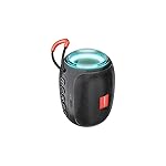 Promate Capsule-3 Bluetooth Speaker, Premium 5W True Wireless Portable HD Speaker with LED Lights, BT v5.3, Long Playtime, 3.5mm AUX, USB Port & TF Card Slot- Amazon