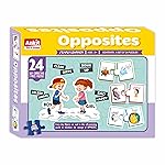 Ankit Toys & Games Early Learner Opposites Puzzle – Set of 24 Pairs for Kids Age 3+, 48 Pieces Fun & Educational Learning Toy to Teach, Best Gifts- Amazon