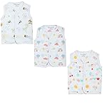 Tinchuk Baby Boy’s & Baby Girl’s Printed T-Shirt/Jhabla/Nightsuits with Assorted Prints- Multi-Pack- Amazon