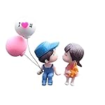 SUBDIAL Car Dashboard Couple Toy – Cute Figurine Decor, Romantic Accessories, Bobblehead Love Decoration- Amazon