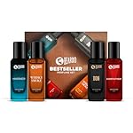 Beardo Perfumes Giftset For Men (Pack of 4 x 20ml) Whisky Smoke, Godfather, Mariner & Don Perfume | Long Lasting Perfumem Fresh Fragrance | Gift for husband | Gift for boyfriend | Gift for Men | Rakhi Gift for Brother | Gift- Amazon