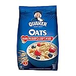 Quaker Oats 2kg | Rolled Oats | 100% Natural Wholegrain | Nutritious Breakfast Cereals | Porridge | Easy to Cook- Amazon