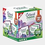 Odonil Bathroom & Toilet Air Freshener Neem Mixed Fragrance Blocks – 192g (48g, Pack of 4) | Fragrances- Jasmine, Lavender, Orchid, Rose| Long Lasting Fragrance | Lasts upto 30 days | Germ Protection- Amazon