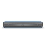 amazon basics Bluetooth Speaker 5.3 Soundbar with 16W RMS, 2000mAh Battery, Upto 8 Hrs @50% Volume Playtime Aux/USB Port (Blue)- Amazon