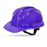 Aktion AK H02_WHT Safety Helmets Rachet Type, Color: Violet, Pack of 1, IS 2925:1984- Amazon