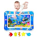 GLUN® Tummy Time Water Mat for Babies | Sensory Activity Mat for Infants 3–12 Months | Baby Play Gym with Water Fill | Essential- Amazon