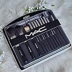 GNASTAS M.A.C Makeup Brush For Professional Party Makeup Make Up Brushes Set For Girls and Women Bridal Synthetic Makeup Brush Set Foundation Powder Eyeliner Eye Shadow- Amazon