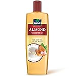 Parachute Advansed Almond enriched Coconut Hair Oil with Vitamin E 300ml|Nourishes & Softens Hair | Helps Control Hair Fall| Helps Promotes Hair Growth | Up to 2x Softer Hair|Non-Sticky Formula| Dermatologically-Tested Hair Oil | For Men & Women- Amazon