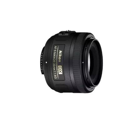 Nikon AF-S DX NIKKOR 35 mm f/1.8G Lens (Black) with 2 Years Warranty