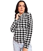 POPWINGS Women Casual Azure Blue Floral Print Hooded Pocket Sweatshirt | Printed Sweatshirts | Women Sweatshirts | Winter Wear Sweatshirts Sweatshirts | Trendy Sweatshirts- Amazon