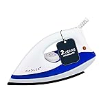Cadlec Advanced Lightweight Dry Iron with Non-Stick Teflon Coating | 1000W | Sleek Design | 2-Year Warranty- Amazon