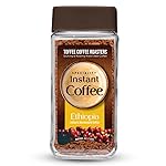 Toffee Coffee Roasters Instant Coffee 100 gm, Ethiopia Instant Coffee | As Seen On Shark Tank | 100% Arabica Coffee Powder | Ready in Seconds | Microground Technology- Amazon