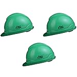 Allen Cooper Industrial Safety Helmet SH-701, Plastic Cradle with Manually adjustable Headband – GREEN (Pack Of 3)- Amazon