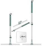 Multifunctional Magic Broom Sweeper | Detachable Indoor Cleaning Broom | 180-Degree Rotatable Broom | Silicone Floor Broom with Extended Handle (2 in 1) with 2 PCS Wall Hooks- Amazon